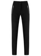 Reinaldo Lourenço - Straight Trousers - Women - Polyester - 42, Black, Polyester