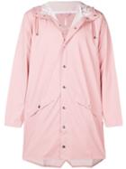 Rains Water-resistant Hooded Coat - Pink