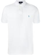 Polo Ralph Lauren Logo Embroidered Polo Shirt, Men's, Size: Medium, White, Cotton