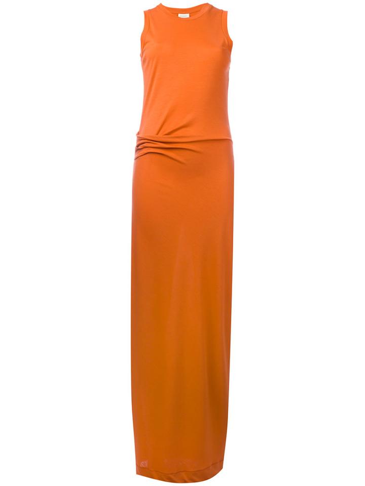 By Malene Birger - Antalla Tank Dress - Women - Tencel - Xs, Yellow/orange, Tencel