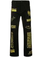 Calvin Klein Jeans Est. 1978 Graphic Trousers - Black