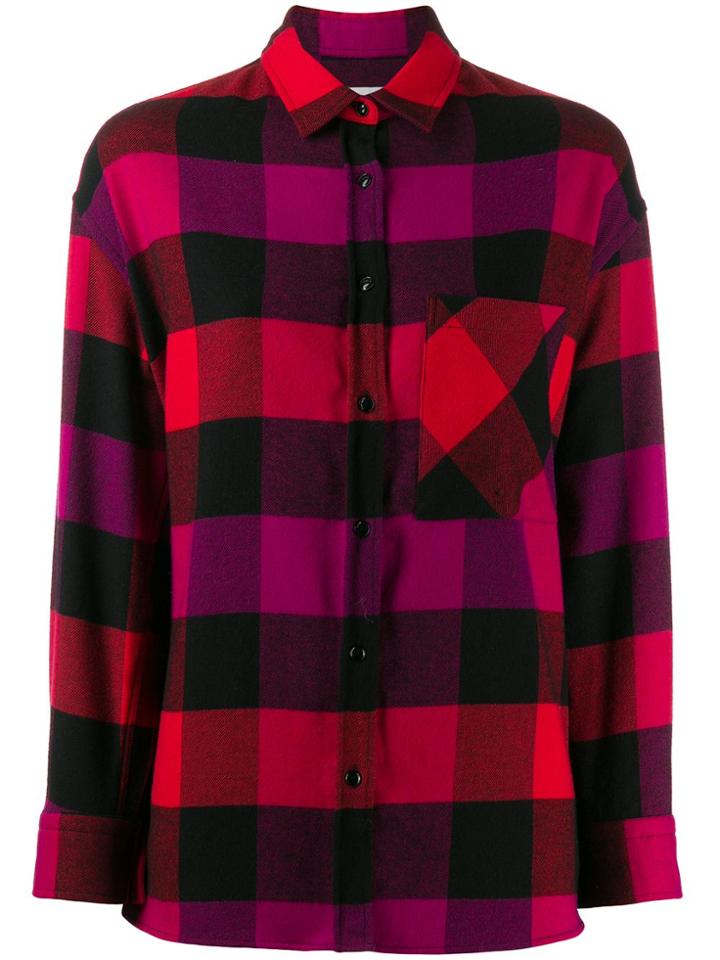 Woolrich Checked Print Shirt - Red