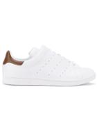 Y's Contrast Heel Sneakers - White