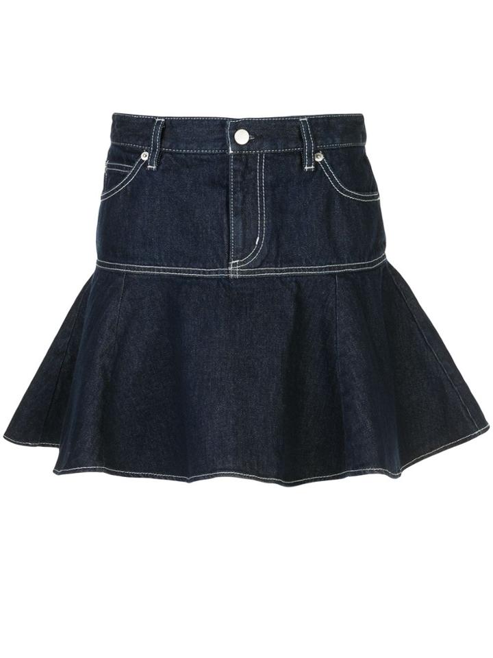 Opening Ceremony X Chloë Sevigny Ruffled Skirt - Blue