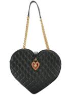Dolce & Gabbana Quilted Love Heart Bag - Black