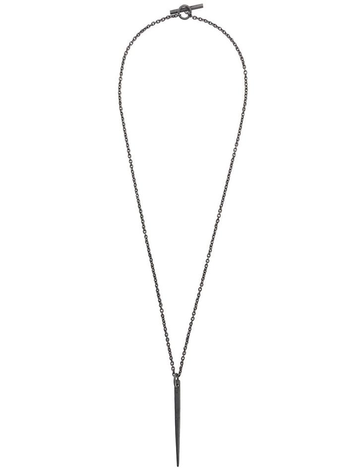 Parts Of Four Spike Necklace - Silver