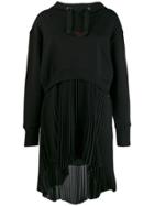 Philosophy Di Lorenzo Serafini Hooded Sweat Dress - Black