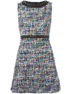 Boutique Moschino Tweed Dress, Women's, Size: 42, Polyamide/acrylic/rayon/rayon
