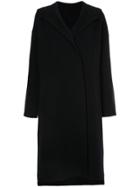 Estnation Oversized Coat - Black