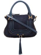 Chloé Marcie' Bag, Women's, Blue, Suede
