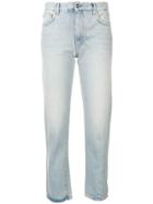 Toteme Cropped Slim Jeans - Blue