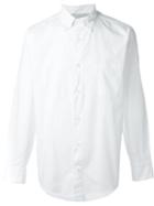 Eleventy Classic Button Down Shirt, Men's, Size: 39, White, Cotton