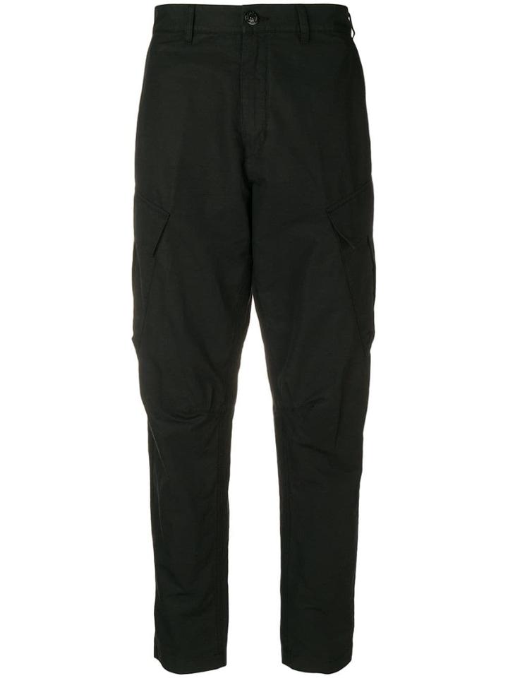Stone Island Shadow Project Cargo Trousers - Black