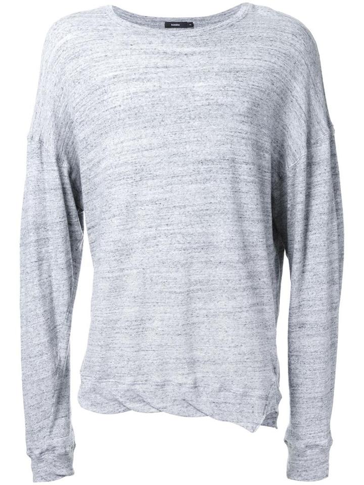 Bassike Round Jersey Sweatshirt, Men's, Size: Xl, Grey, Cotton