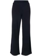 Jo No Fui Flared Track Pants - Blue