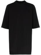 Rick Owens Short Sleeve Sweatshirt - Black