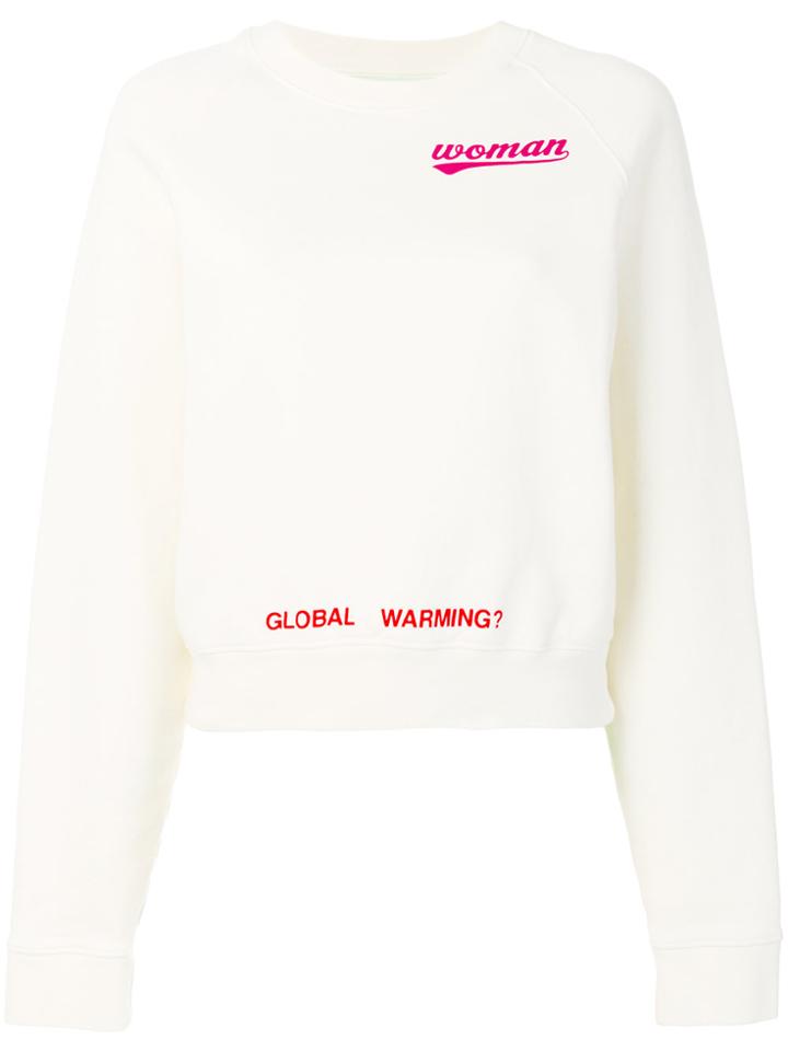 Off-white Global Warming Blossom Sweater