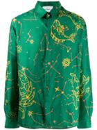 Casablanca Constellation Print Shirt - Green