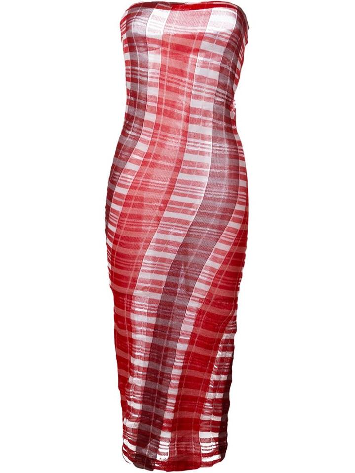 Stella Mccartney Fine Knit Strapless Dress