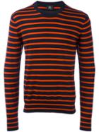 Ps By Paul Smith Striped Jumper, Men's, Size: Xl, Red, Cotton