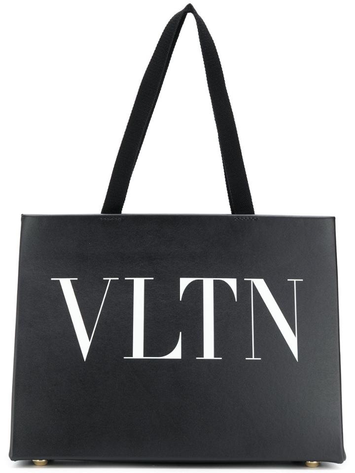 Valentino Valentino Garavani Vltn Tote Bag - Black