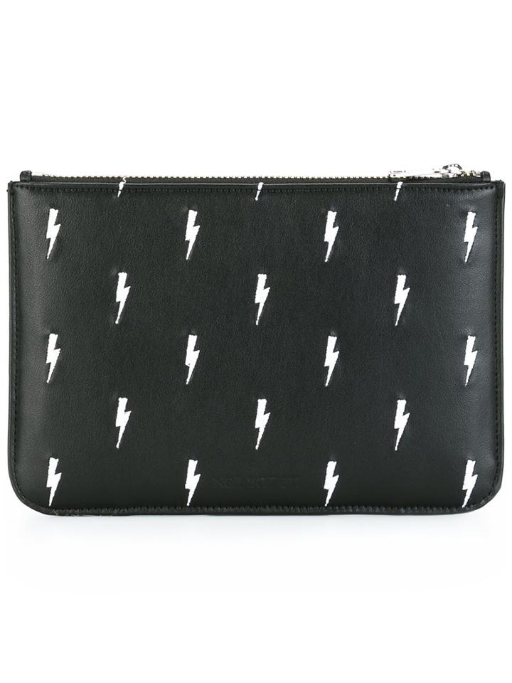 Neil Barrett 'thunder' Coin Purse