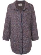 Missoni Pre-owned 1990's Button Cardi-coat - Blue