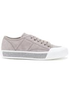 Tod's Classic Lace-up Sneakers - Grey