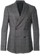 Z Zegna Double-breasted Blazer - Grey