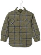 Stella Mccartney Kids 'hunter' Reversible Padded Shirt, Boy's, Size: 8 Yrs, Green