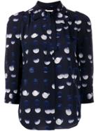 Zadig & Voltaire Touch Dot Print Shirt - Blue