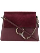 Chloé Large Faye Bag - Pink & Purple