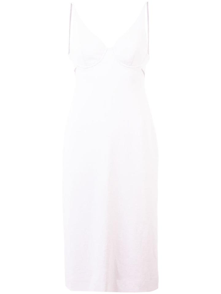 Dion Lee Flared Bra Dress - Pink