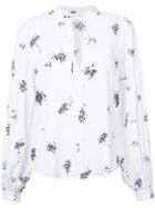 A.l.c. - Printed Shirt - Women - Silk - 8, White, Silk
