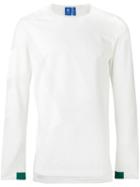 Adidas Crew Neck Jumper, Men's, Size: Small, White, Cotton/polyester