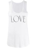 Zadig & Voltaire Love Loose Tank Top - White
