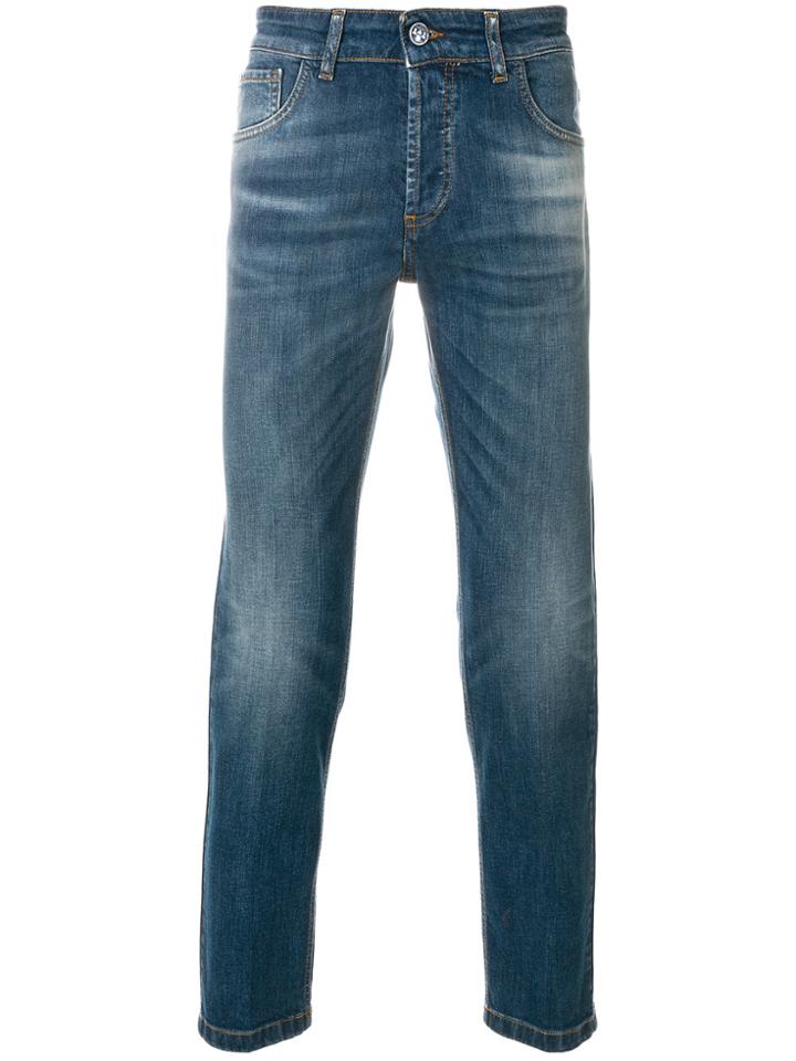 Entre Amis Fade Effect Jeans - Blue