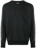 Diesel Lettering Detail Sweatshirt - Black