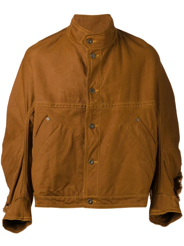 Henrik Vibskov Johnny Denim Jacket - Brown