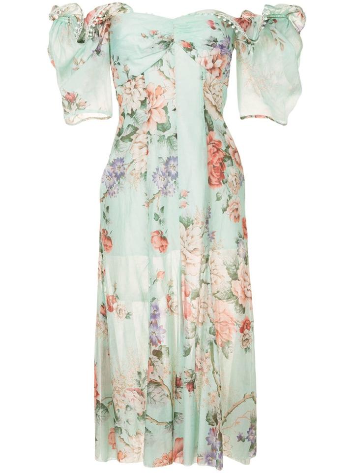 Alice Mccall Send Me A Post Card Dress - Green