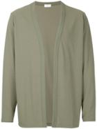 En Route Knitted Fitted Cardigan - Green