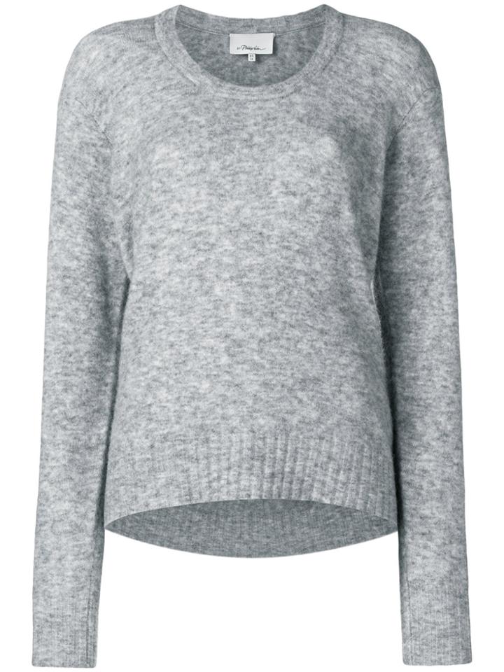 3.1 Phillip Lim Scoop-neck Jumper - Grey