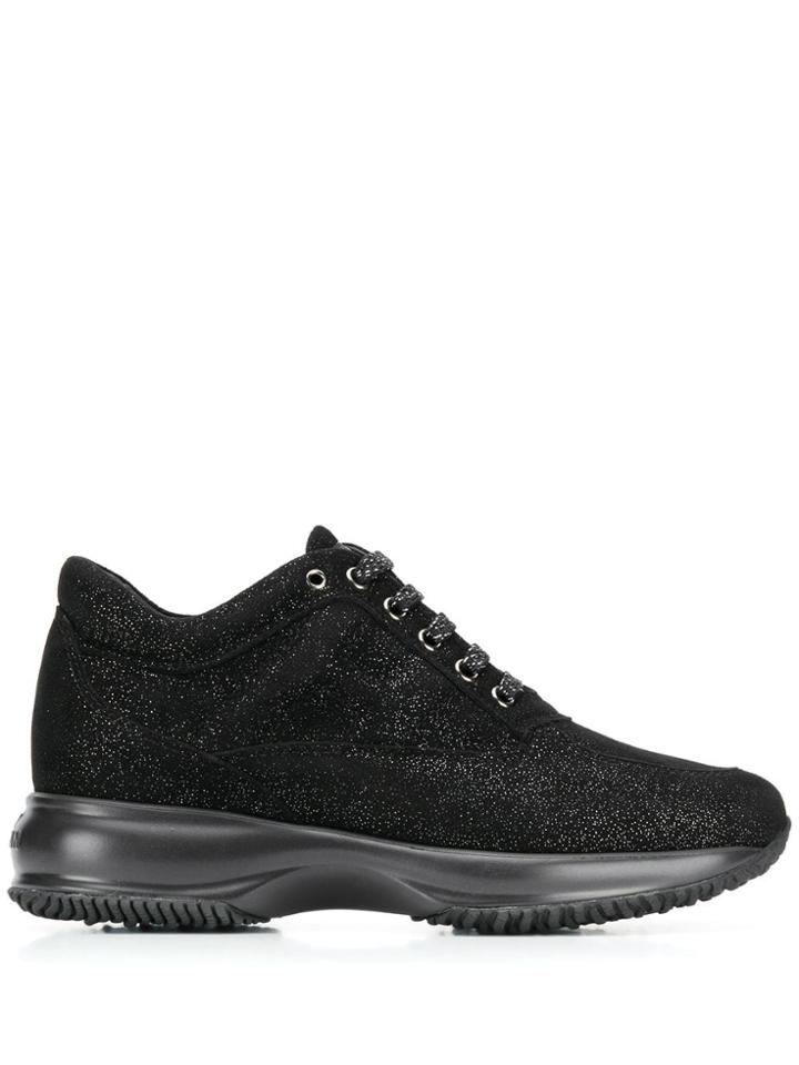 Hogan Interactive Luxury Sneakers - Black