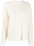 Lala Berlin Ribbed Knit Sweater - White