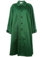 Barena - Oversized Coat - Women - Cotton - S, Green, Cotton
