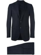 Lanvin 'attitude' Two Button Suit, Men's, Size: 52, Blue, Viscose/wool