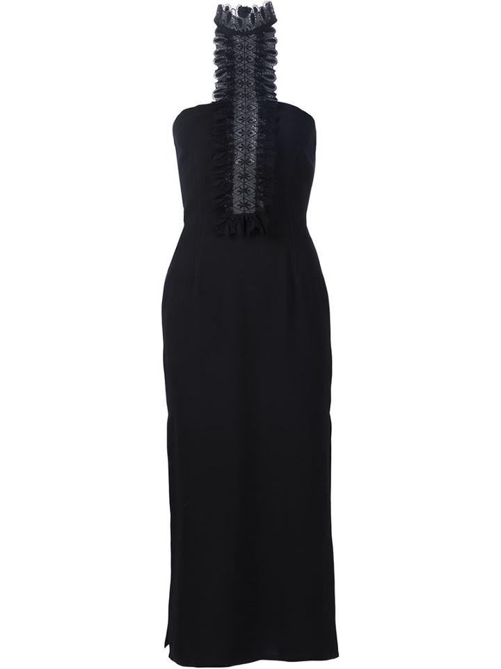 Yigal Azrouel Lace Jabot Dress