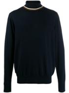 Bellerose Contrast Stripe Sweater - Blue