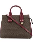 Michael Michael Kors Rollins Medium Logo Tote - Brown