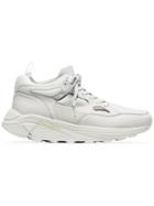 Brand Black Sage Aura Leather Sneakers - White